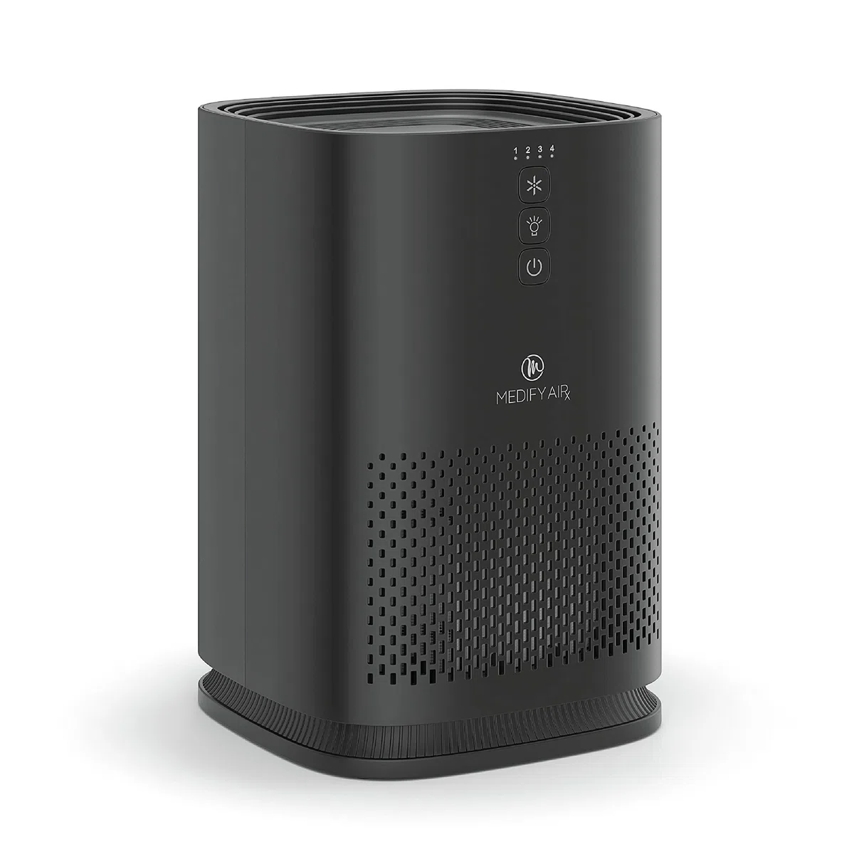 Medify Air MA-14-B1 Air Purifier with H13 HEPA filter - a higher grade of HEPA for 200 Sq. Ft. (99.9%) Allergies, dust, Pollen, Perfect for Office, bedrooms, dorms and Nurseries (1-Pack, Black)