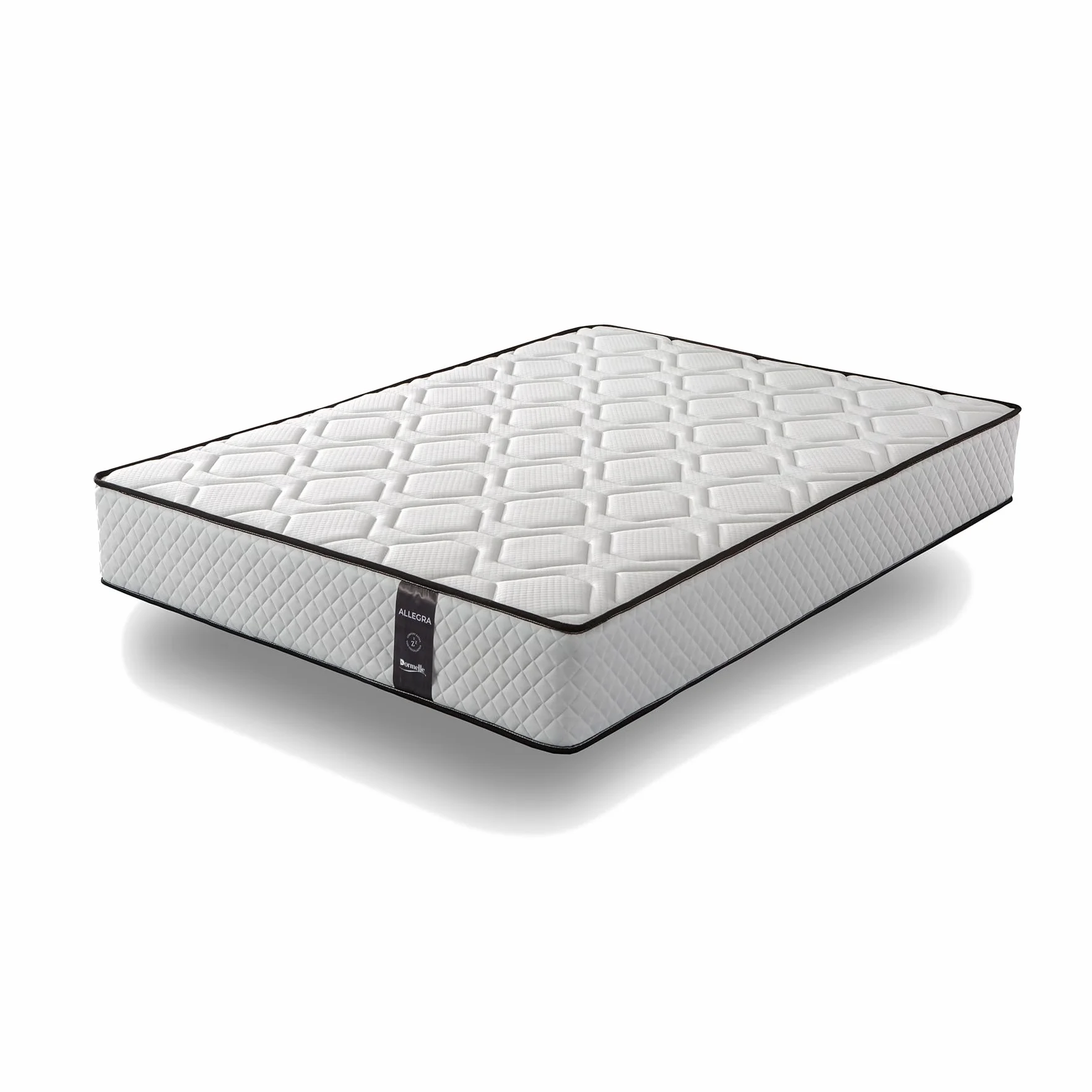 Matelas à ressorts ensachés 180x200 cm Allegra - Face Hiver/Été - Épaisseur +/- 27 cm - Mousse à mémoire de forme - Ferme/Mi-Ferme - Excellente indépendance de couchage - Tissus hypoallergéniques