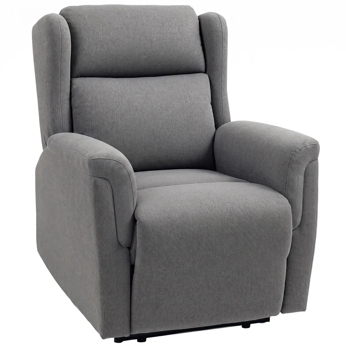 HOMCOM Fauteuil Relax Inclinaison Dossier réglable Gris foncé