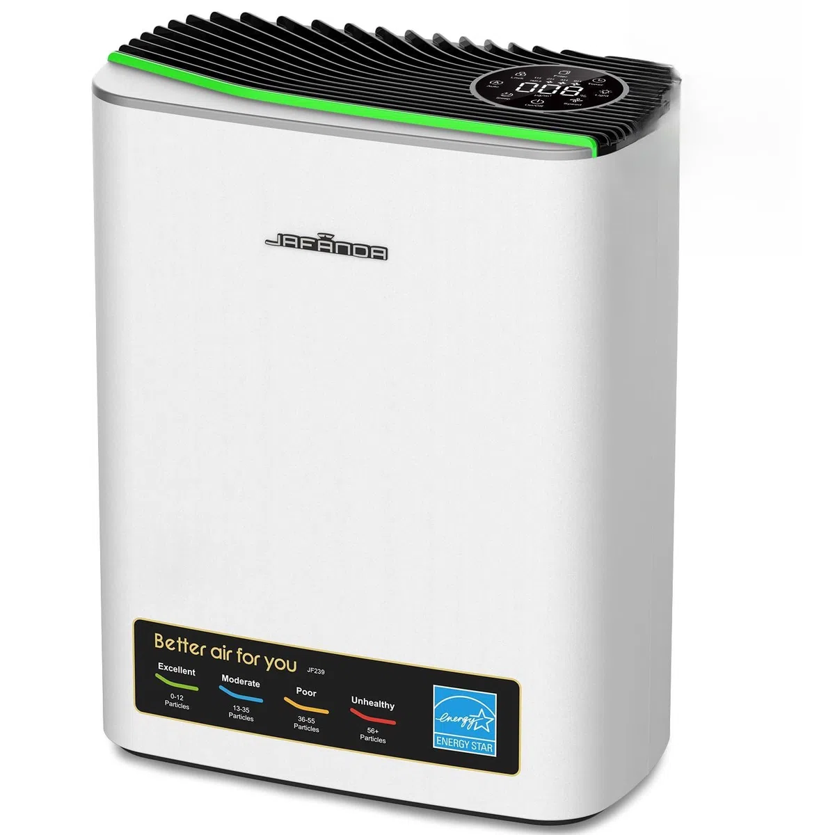 Purificateur d'Air HEPA pour Allergiques, Purificateurs d'Air avec Diffuseur d'Aromathérapie et Filtre à Charbon Actif, élimine 99,97% des Moisissures, Poussières et Pollens, CADR 268 m³/h